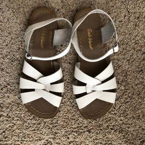 Salt Water Sandals White